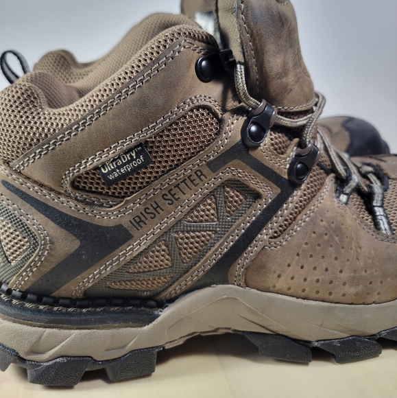 Red Wing Irish Setter Crosby Waterproof Hiking High Traffic Boots Womens Size 10 - Picture 12 of 14